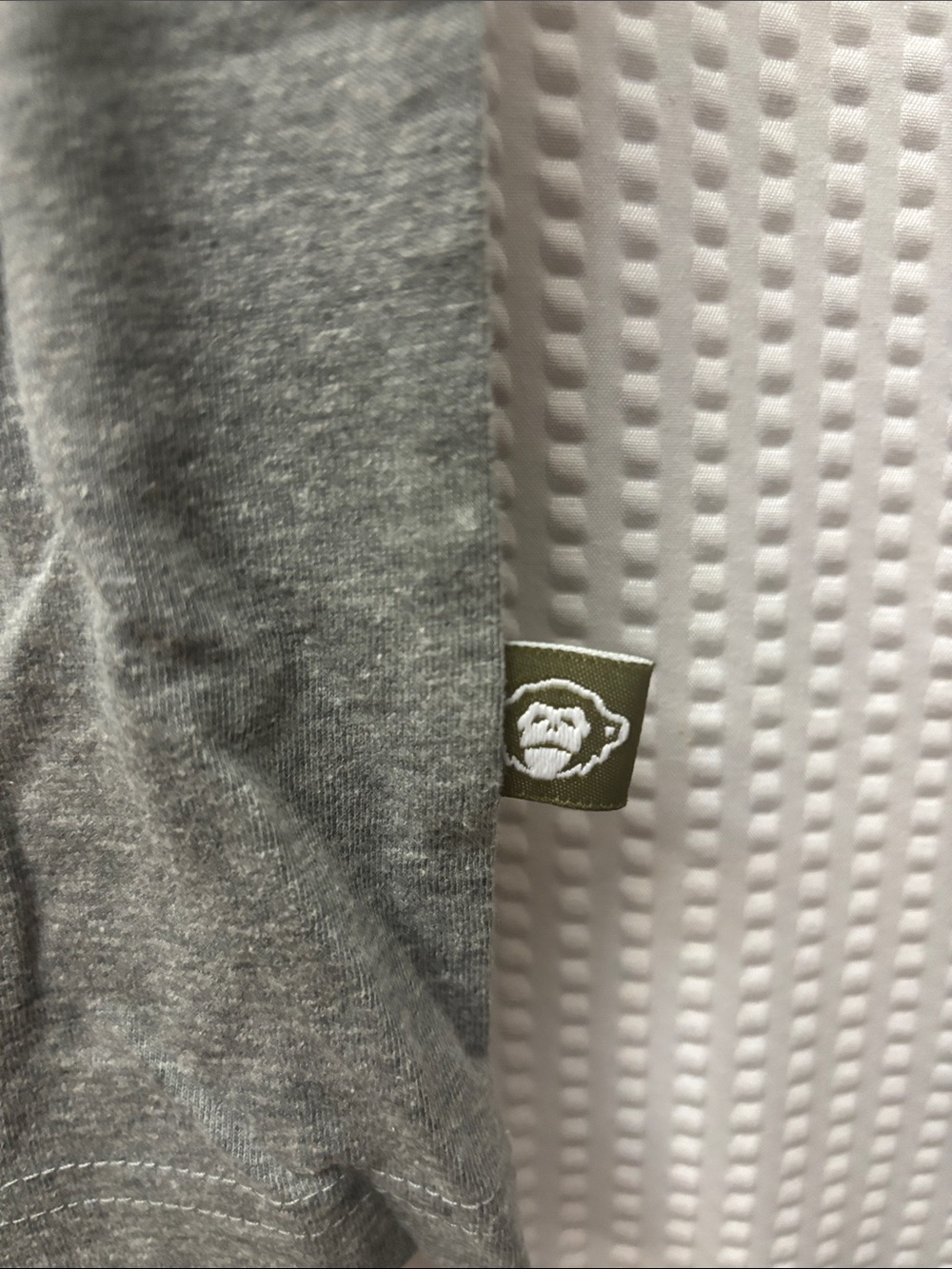 Howler Brothers Gray Tee with Navy Logo - Picture 3 of 8